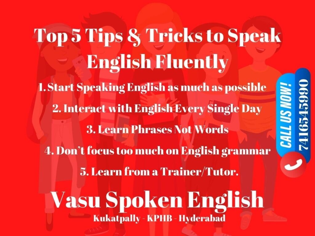 Tips & Tricks to speak english fluently
